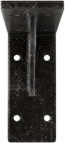 2" W x 10" D x 4 3/4" H Embrey Steel Bracket, Antiqued Silver