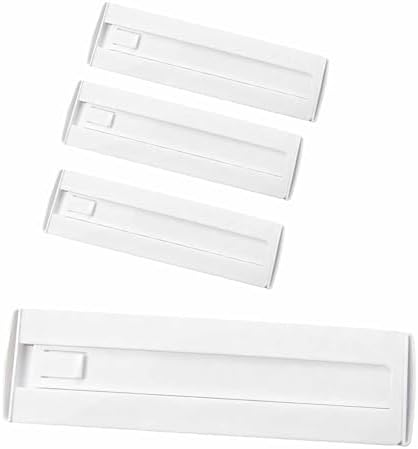 Drawer Dividers for Clothes,3.15" High 11.34"-19.69"(4pcs, white‌)