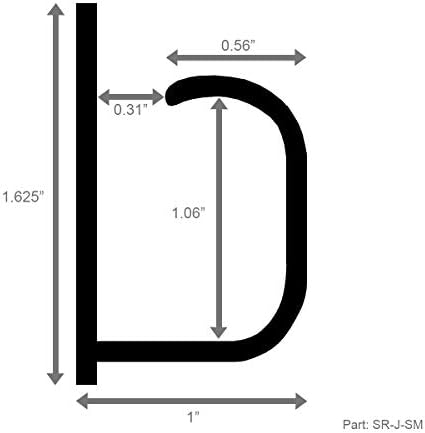 Electriduct Small J Channel Cable Raceway Self Adhesive Desk Cord Organizer and Wire Manager for Computer, Gaming and En