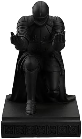 Windbreaker Soldier Knight Pen Holder Personalized Desk Accessory Black