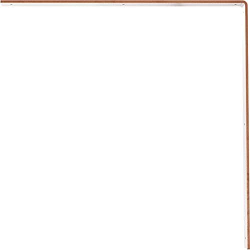 2"W x 24"D x 24"H Hamilton Steel Bracket, Hammered Copper