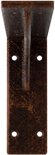Ekena Millwork BKTM02X14X05EBACO Steel Bracket Embrey, 2"W x 14"D x 5 1/4"H, Antiqued Copper