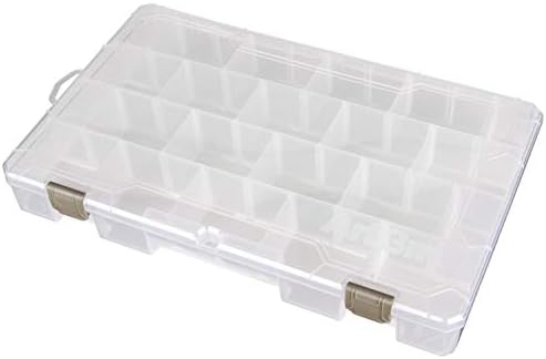 ArtBin Large Solutions Box Craft Organizer with 20 Dividers, Clear