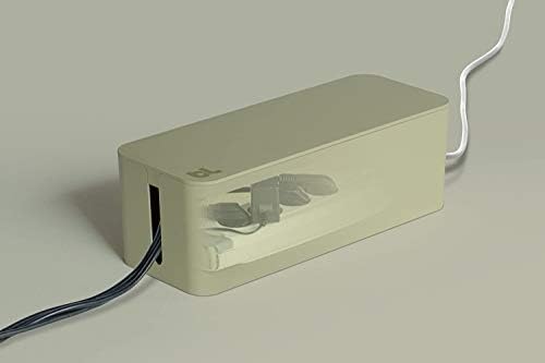 Bluelounge CableBox Cable and Cord Management System - (Light Sage) - Pack of 2