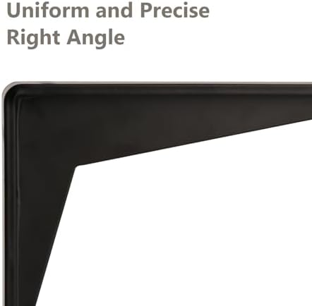 NEODROP 4-Pack 6 Inch Heavy Duty Shelf Brackets, Premium Metal Wall Bracket for Mantel, Countertop Support, Garage Stora