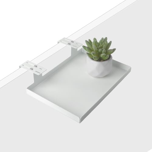 Office Cubicle Shelf - 8.3'' x 5.5'' x 1.7'' Storage Organizer Floating Corner Rack Hanging Shelf Adjustable Home Office