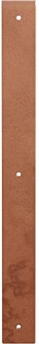 2"W x 20"D x 20"H Hamilton Steel Bracket, Hammered Copper
