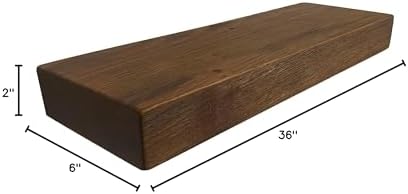 joelsantiques 36 Inch Wooden Floating Shelves for Wall -36x6x2 in