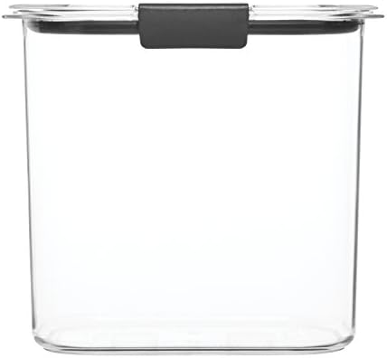 Rubbermaid Brilliance Food Storage Containers Set with Airtight Lids (12 Cup, 16 Cup)