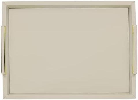 Decorative Tray, Cool Gray, 16"x12" Rectangular