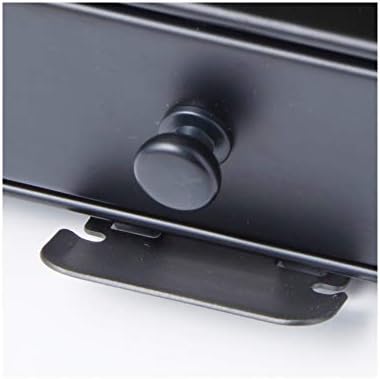 Nifty Rolling Coffee Pod Drawer – Black Finish, Compatible with K-Cups, 36 Pod Pack Holder, Compact Under Coffee Pot Sto