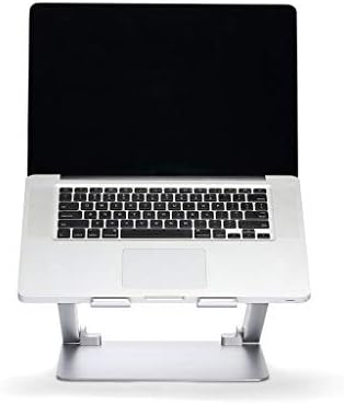 NVX XRGO Lift Adjustable Laptop Stand, Portable Aluminum Laptop Riser, Foldable Ergonomic Computer Notebook Holder for M