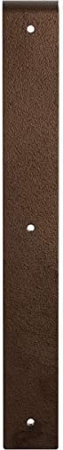 2"W x 16"D x 16"H Hamilton Steel Bracket, Hammered Dark Bronze