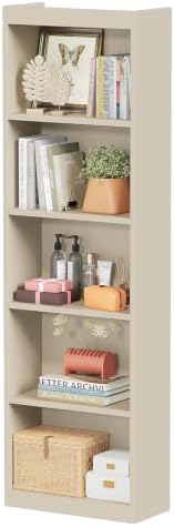 5 Tier Bookshelf,Open Storage Book Shelf,68 Inch Bookcase