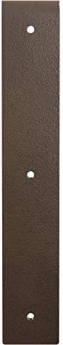 2"W x 12"D x 12"H Hamilton Steel Bracket, Hammered Brown