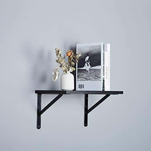 NEODROP 12-Pack 16 Inch Heavy Duty Shelf Brackets, Large Wall Bracket for Floating Shelves, 90 Degree Triangle Large L B