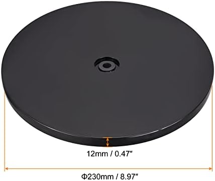 MECCANIXITY 9inch Rotating Swivel Stand with Steel Ball Bearings Lazy Susan Base Turntable for Kitchen Corner Cabinets, 