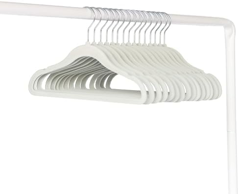 3 Sprouts Velvet Baby Hangers, Non Slip Slim, Green, 30 Pack