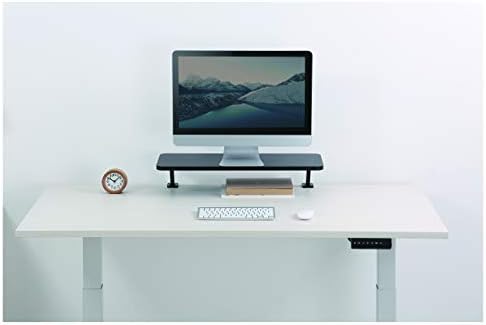 StarTech.com Monitor Riser Stand - Clamp-on Monitor Shelf for Desk - Extra Wide 25.6" (65 cm) for up to 34" Monitors - B