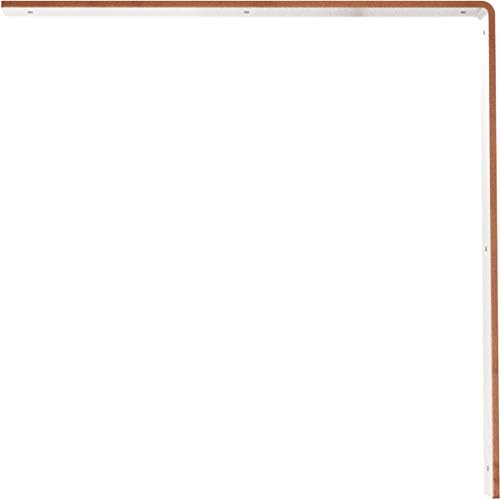 2"W x 18"D x 18"H Hamilton Steel Bracket, Hammered Copper