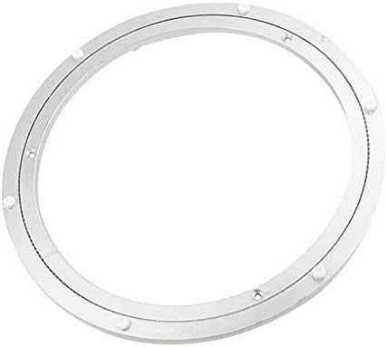 Aluminum Heavy Duty Lazy Susan Rotating Turntable Bearing Swivel Plate Hardware for Dining-Table (12 inch)