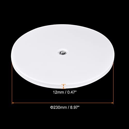 MECCANIXITY 9inch Rotating Swivel Stand with Steel Ball Bearings Lazy Susan Base Turntable for Kitchen Corner Cabinets, 