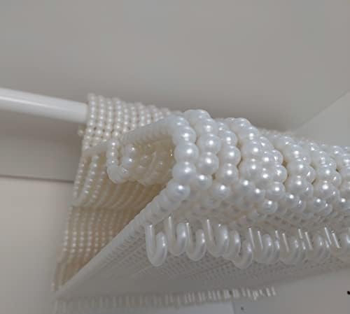 20 Pieces Plastic Heavy Duty Pearl Hangers. Bride Hanger for Wedding Dress. Bridesmaid Hangers. Hanger for Shirt, Pants, Clothing, Coat, Bridal, Sweater and Home Decor. (PH6)