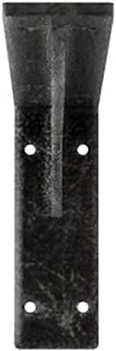 2" W x 20" D x 6 1/2" H Embrey Steel Bracket, Antiqued Silver