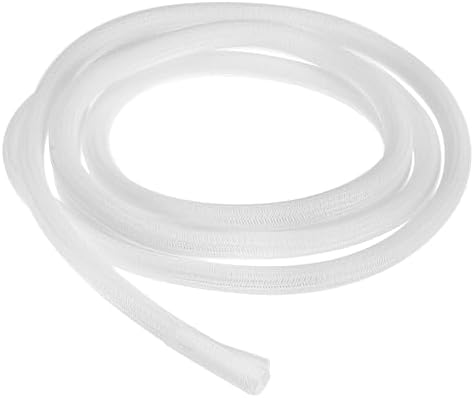 uxcell 10 Ft - 5/8 Inch Split Sleeving, Braided Cable Sleeving, PET Cable Management Wire Sleeve Cord Protector, Wire Wr