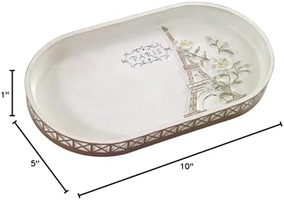 Avanti Linens - Vanity Tray, Organizer for Soap, Lotion, Jewelry & Makeup