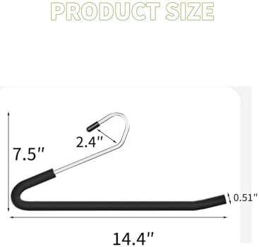 Pants Hangers Open Ended 10 Pack