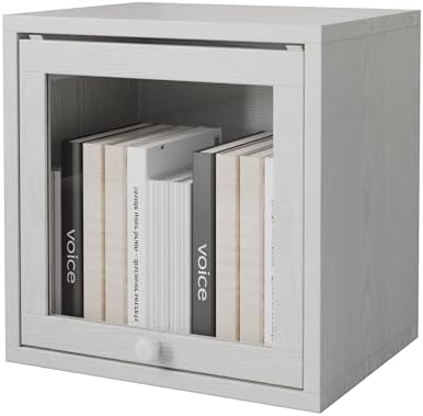 FUSUNBAO Magic DIY Cube Storage Organizer Stackable Cubes for Home Books Clothes Toy-Modular Cubby Storage System-Office