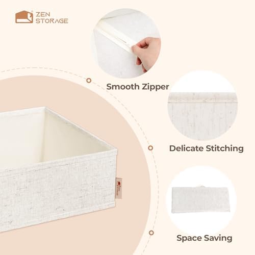 ZenStortage 12Pack Drawer Organizers Clothes, Linen Nursery Drawer Divider