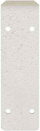 Ekena Millwork BKTM02X20X06EBHWH Steel Bracket Embrey, 2"W x 20"D x 6 1/2"H, Hammered White