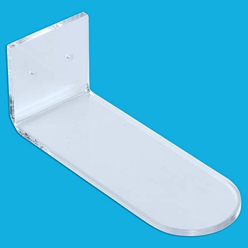 Shoe Shelves for Wall - Wall Mounted Clear Floating Shoe Shelf for Displaying Sneakers (Set of 6)