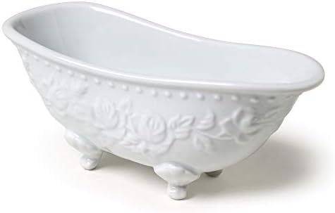 Abbott Collection, Soap Dish Bathtub, White