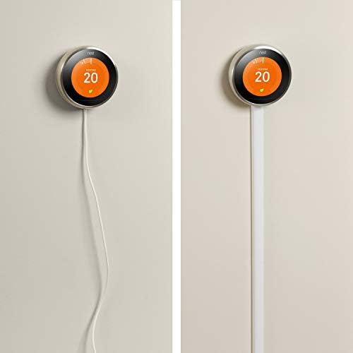 D-Line Cable Management Box (Small) & Small Cable Raceway Length 0.78" (W) x 0.39" (H) x 39" Length - White