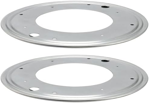 6 PCS 12 Inch Lazy Susan Hardware, 360 Degree Rotating Heavy Duty Turntable Ball Bearing Plate, Round Turntable Swivel B