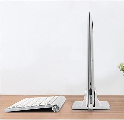 Vertical Laptop Stand for Desk [Adjustable] Sturdy Aluminum Dock Fits All Laptops (up to 20.3 inches) Space Saving, Mode