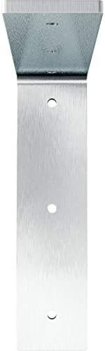 Ekena Millwork BKTM02X08X08HACRS 2-Inch W x 8-Inch D x 8-Inch H Hamilton Bracket, Steel