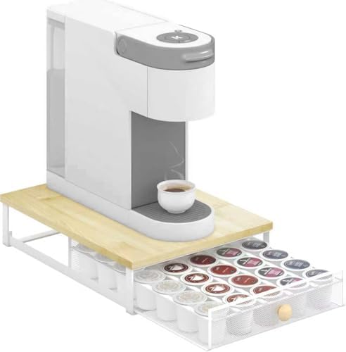 Sedegn Coffee Pod Storage Drawer: Holds 35 K-Cup Pods Coffee Pod Organizer