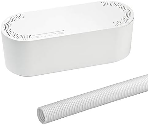 D-Line Small White Cable Management Box and D-Line White Cable Tube Bundle …