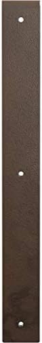 2"W x 18"D x 18"H Hamilton Steel Bracket, Hammered Brown