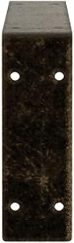 2" W x 16" D x 6 1/2" H Embrey Steel Bracket, Antiqued Pale Gold