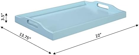 Convenience Concepts Designs2Go Serving Tray, Sea Foam