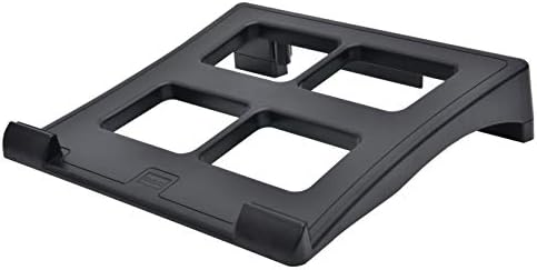 DAC Ventilated Height and Angle Adjustable Laptop Stand Riser for Desk, Non-skid, Cable Management Included 2.6" x 11.5"