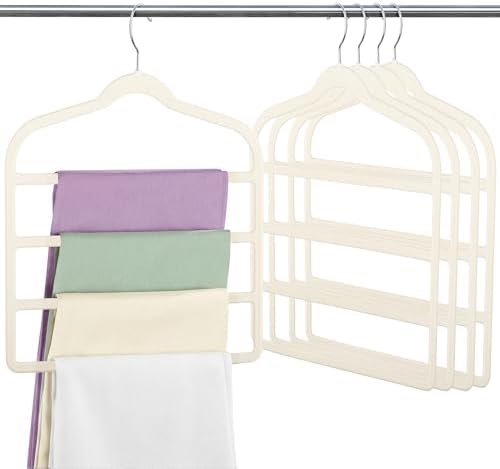 Velvet Pant Clothes Hanger Space Saving Non Slip Hanger Jean Slack Hangers
