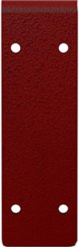 Ekena Millwork BKTM02X16X06EBHRE Steel Bracket Embrey, 2"W x 16"D x 6 1/2"H, Hammered Bright Red