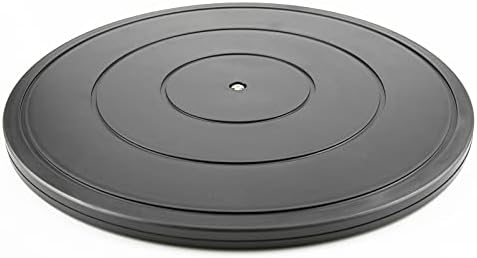 16Inch Lazy Susan Turntable - Heavy Duty Rotating Swivel Steel Ball Bearings - Flat Base Stand for TV/Computer/Monitor/A