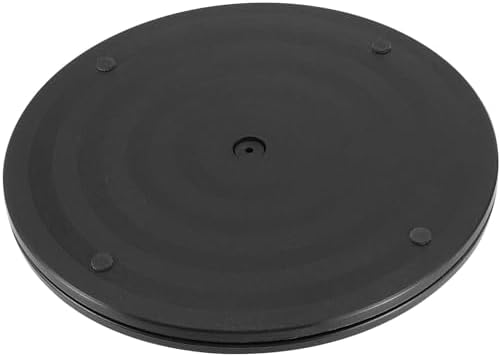 JAPCHET 8 Pack 8 Inch Bonsai Turntable, Heavy Duty Rotating Lazy Susan Turntable Garden Swivel Stand Turntable, 44lbs Lo